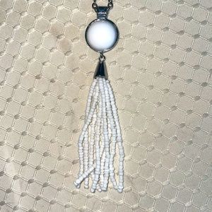 Tassel pendant necklace